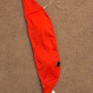 Red Forever 21 Bandeau Bikini Top